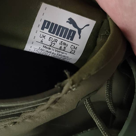 PUMA FENTY by Rihanna Trainer High Sneakers size 6.5 - Picture 11 of 12